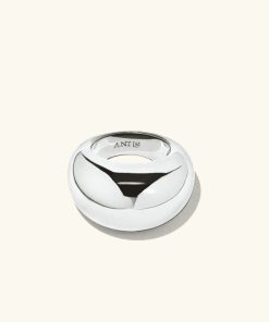 Ringar Ani Jewels | Ellipse Ring Large Silver