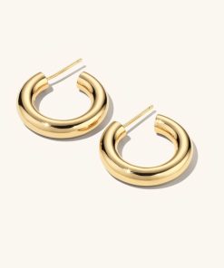 Orhangen Ani Jewels | Bold Hoops Gold - 25 Mm Guld