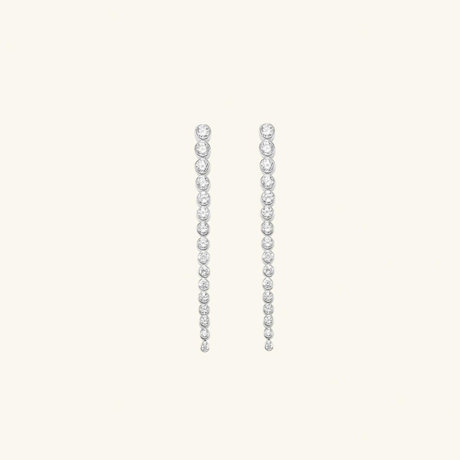 Orhangen Ani Jewels | Drip Earrings Silver