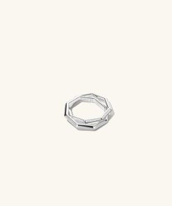 Ringar Ani Jewels | Double Octagon Ring Silver