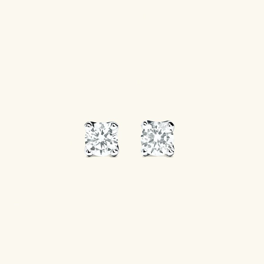 Orhangen Ani Jewels | Stud Earrings 3 Mm Silver