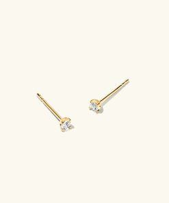 Orhangen Ani Jewels | Stud Earrings Gold - 2,5 Mm Guld