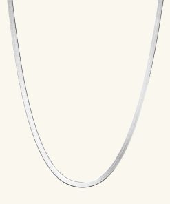 Halsband Ani Jewels | Herringbone Necklace 41 Cm Silver