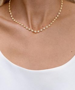 Halsband Ani Jewels | Blossom Necklace Gold Guld