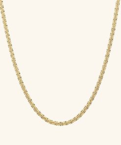 Halsband Ani Jewels | Sparkly Chain Necklace Gold Guld