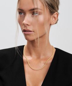 Halsband Ani Jewels | Sparkly Chain Necklace Gold Guld