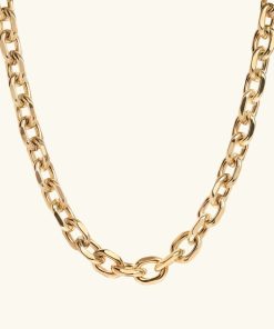 Halsband Ani Jewels | Chain Necklace Large Gold Guld