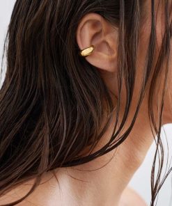 Orhangen Ani Jewels | Bold Ear Cuff Gold Guld