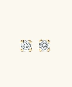 Orhangen Ani Jewels | Stud Earrings Gold - 3 Mm Guld