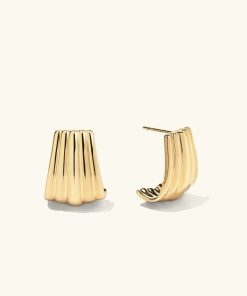 Orhangen Ani Jewels | Draped Earrings Gold Guld