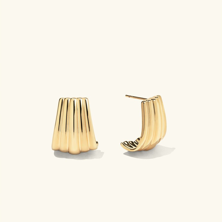 Orhangen Ani Jewels | Draped Earrings Gold Guld