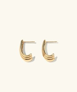 Orhangen Ani Jewels | Draped Earrings Gold Guld